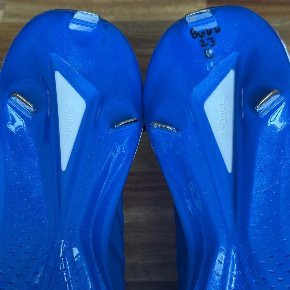Adidas Afterburner 4 Metal Baseball Cleats Royal Blue White CG5177 Mens 12.5